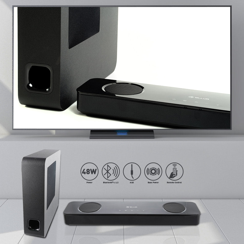 2.1 store bluetooth soundbar